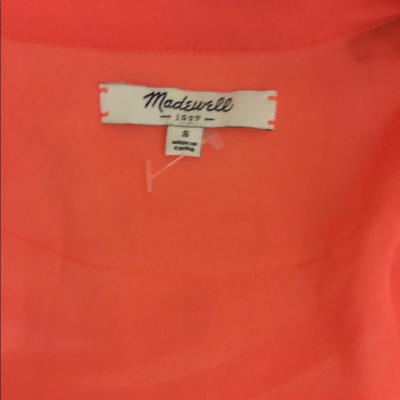 Madewell orange top - Picture 8 of 8